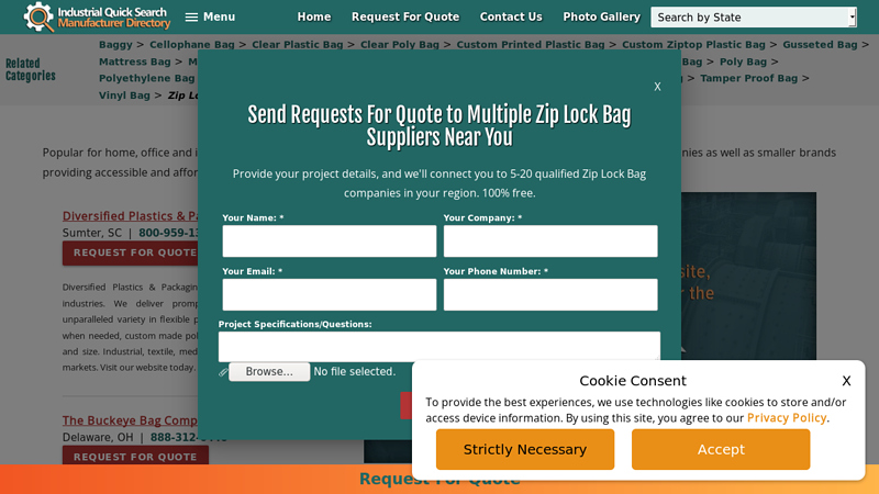Leading Zip Lock Bag Manufacturers