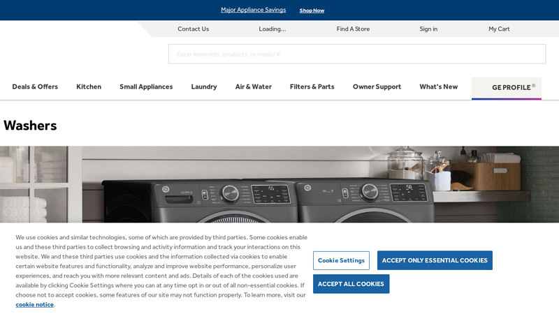 Learn More About Washers From GE Appliances