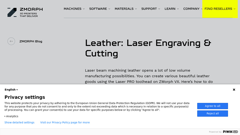 Leather: Laser Engraving & Cutting