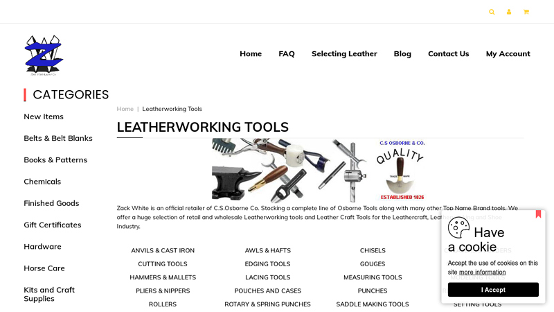 Leatherworking Tools
