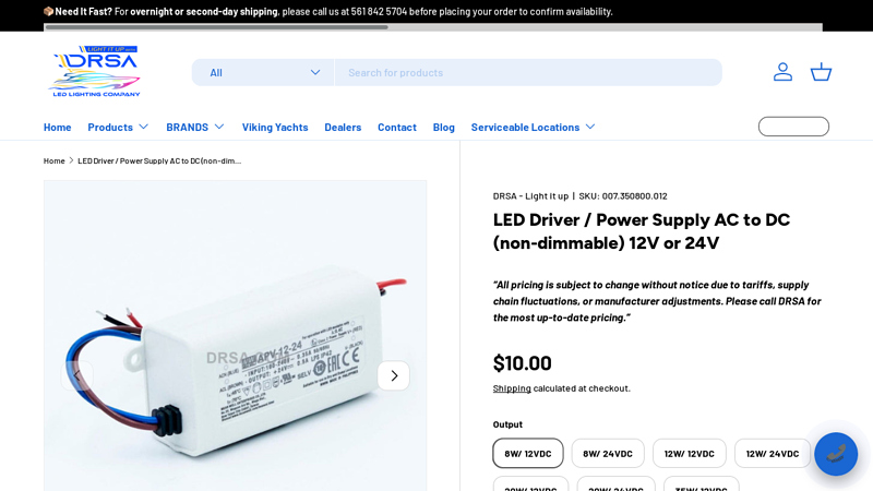 LED Driver / Power Supply AC to DC (non