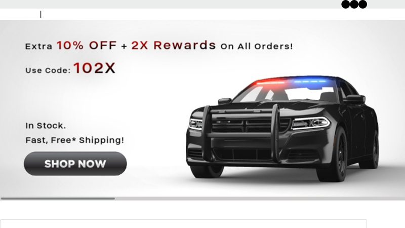 LED Police Lights, Emergency & Warning Light Bars