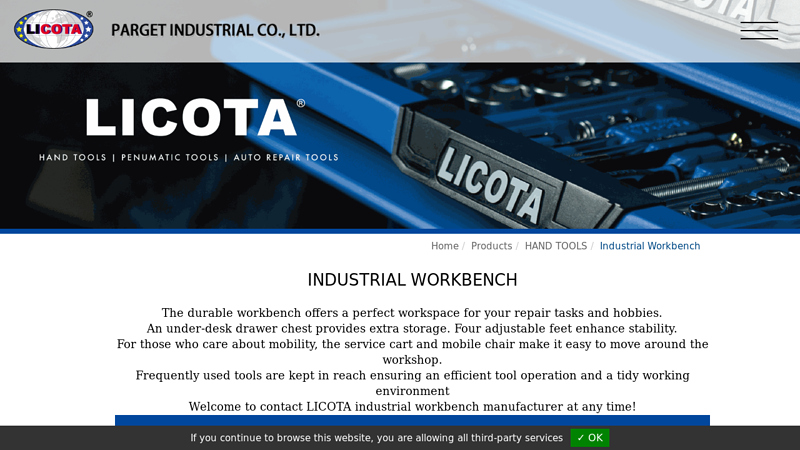LICOTA Industrial Workbench Manufacturer
