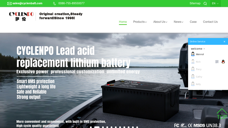 LiFePO4 Battery Manufacturer, Lithium Iron Phosphate Battery ...