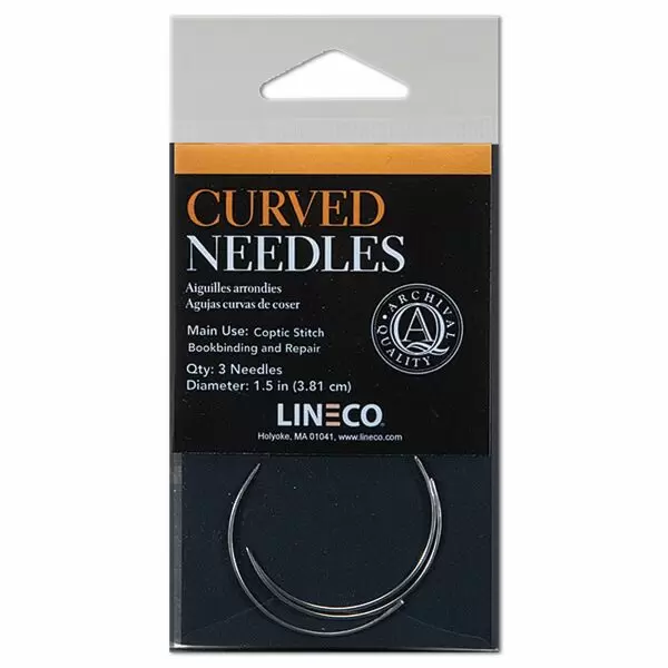 Lineco Curved Sewing Needles