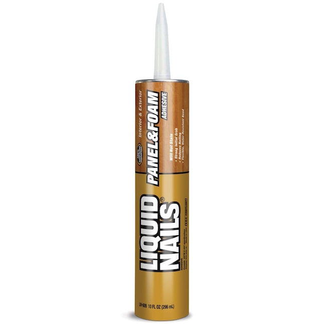 LIQUID NAILS Projects & Foamboard Interior Construction Adhesive