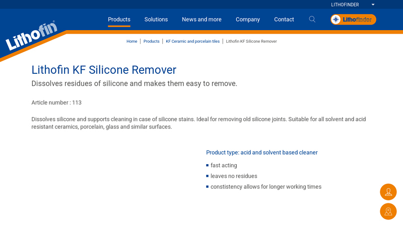 Lithofin KF Silicone Remover