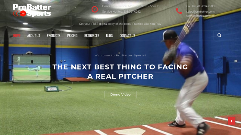 Live Video Pitching Simulators Machines ProBatter Sports