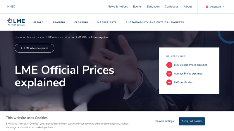 LME Official Prices explained