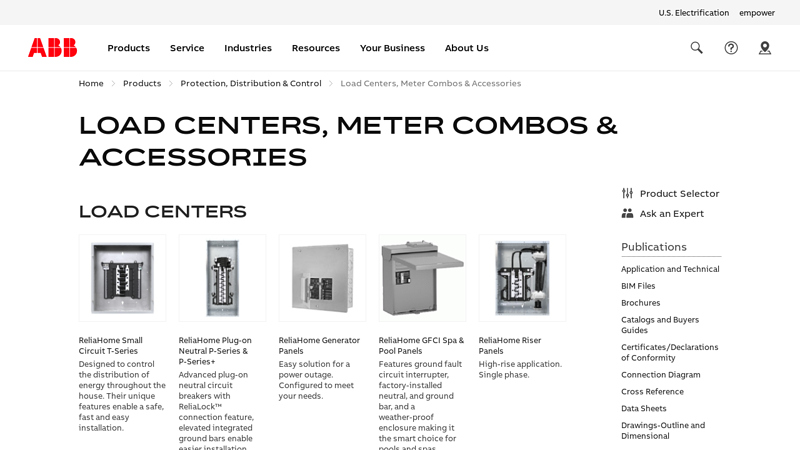 Load Centers, Meter Combos & Accessories