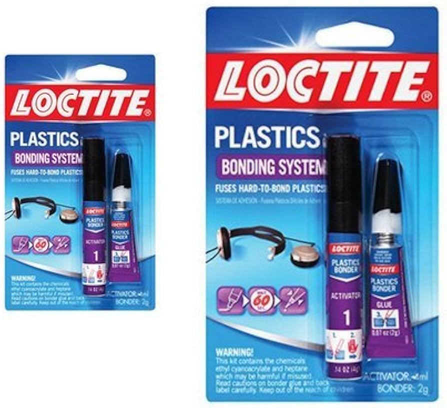 Loctite Super Glue Plastics Bonding System