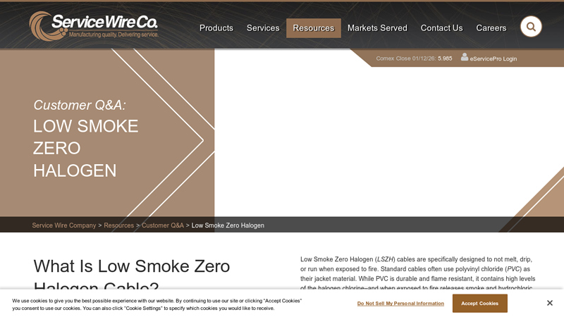 Low Smoke Zero Halogen