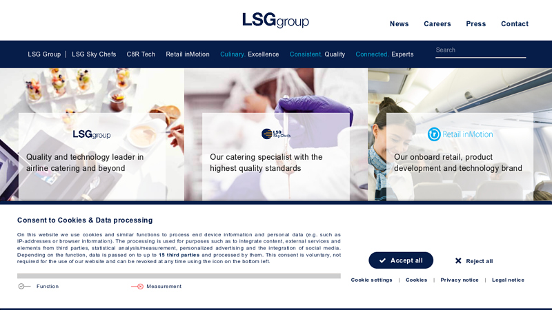 LSG Group: A leader in airline catering and on