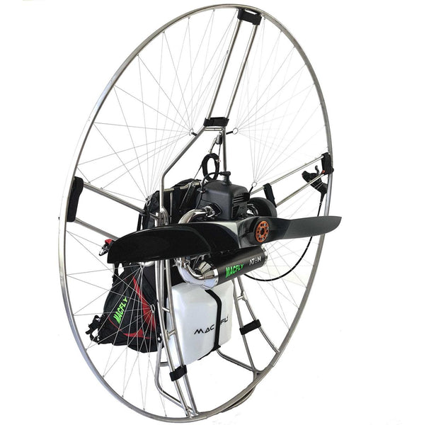MACFLY Paramotors manufacturer titanium chassis