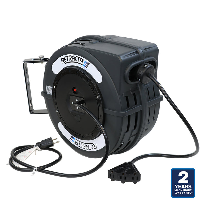 Macnaught C1 Retracta 65ft Heavy Duty Electric Cord Reel