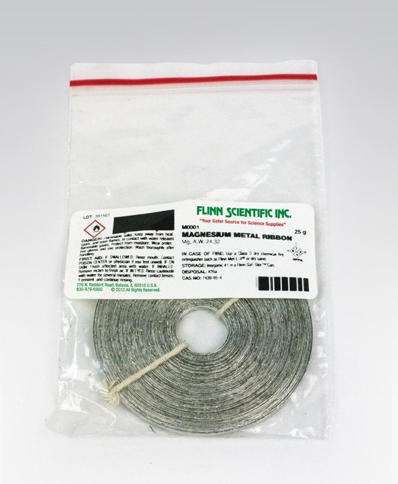 Magnesium Metal Ribbon L/G 25G