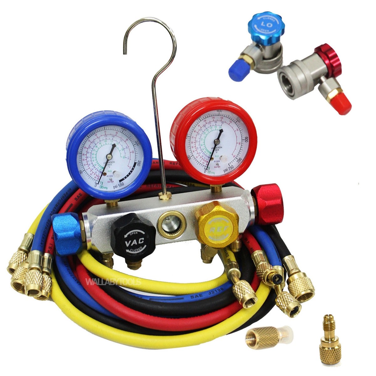 Manifold Gauge Sets, Air Conditioning & Refrigeration Tools