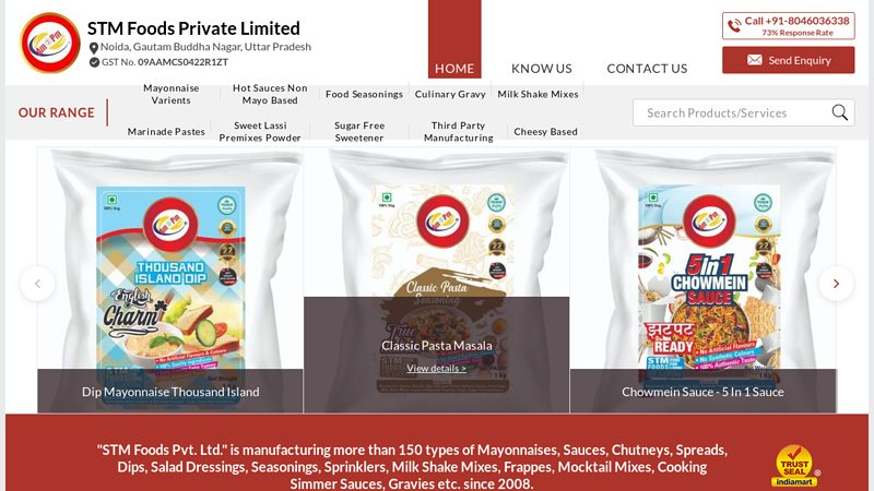 Manufacturer of Mayonnaise Varients & Hot Sauces Non Mayo ...