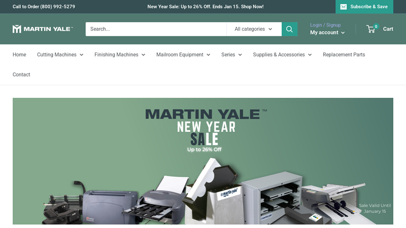 Martin Yale Machines