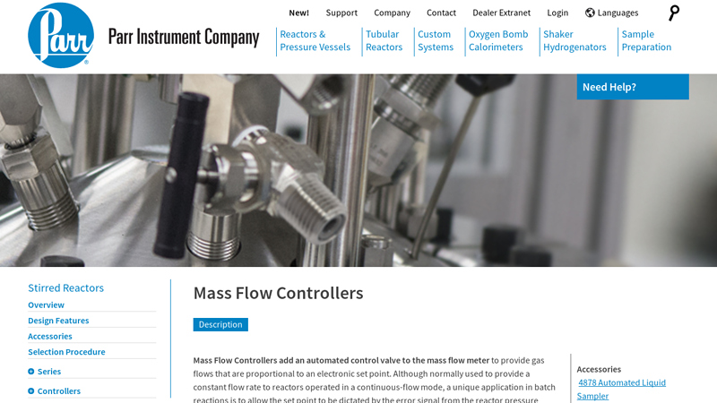 Mass Flow Controllers