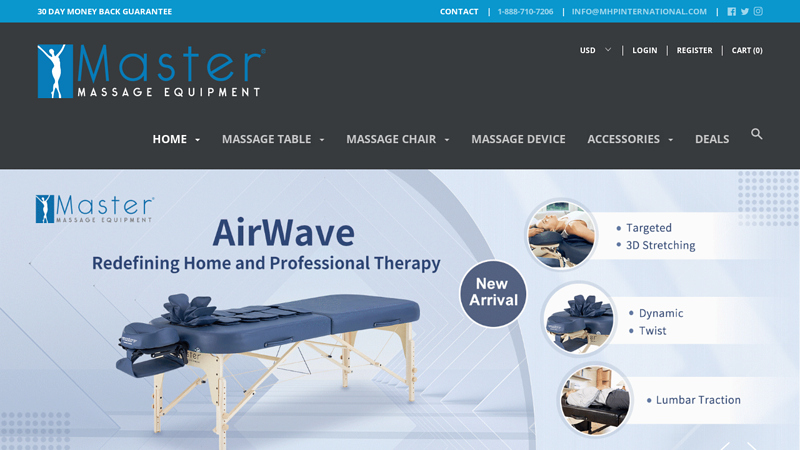Master Massage Equipments