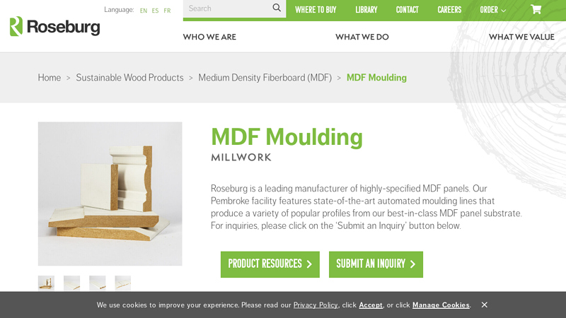 MDF Moulding
