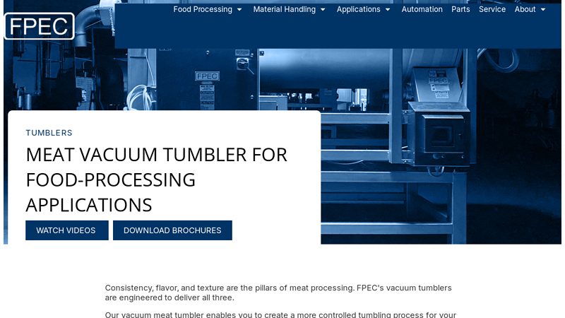 Meat Vacuum Tumbler for Food