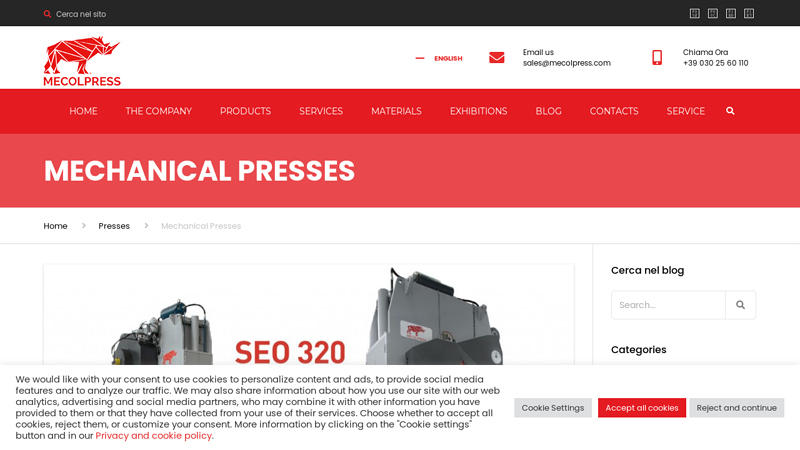 Mechanical Presses Archives