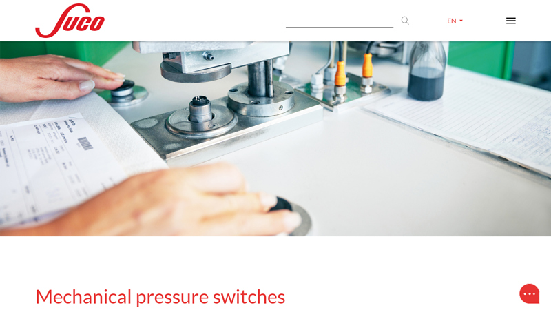Mechanical pressure switches