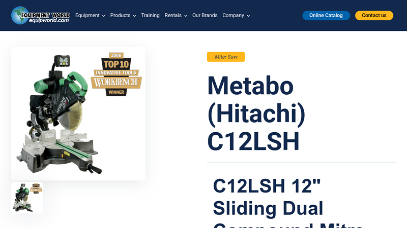 Metabo (Hitachi) C12LSH