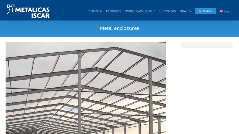Metal enclosures – Metalicas Iscar