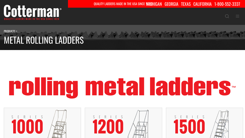 Metal Rolling Ladders