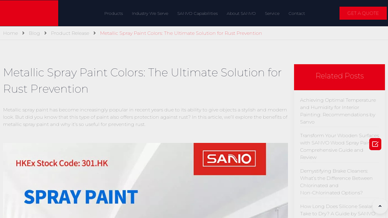Metallic Spray Paint Colors