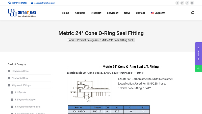 Metric 24° Cone O