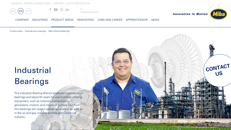 Miba Industrial Bearings
