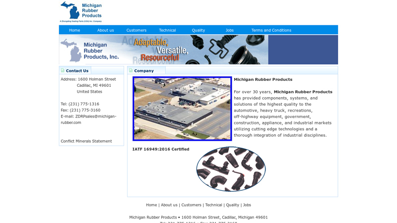 Michigan Rubber Products
