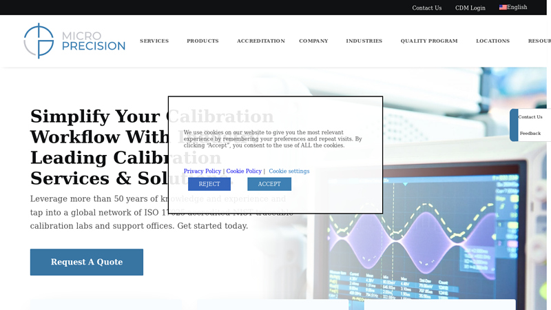 Micro Precision Calibration