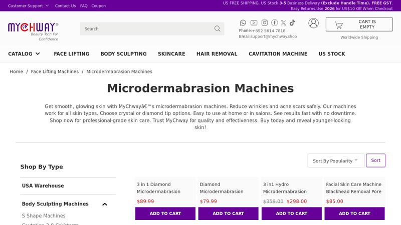 Microdermabrasion Machines For Sale