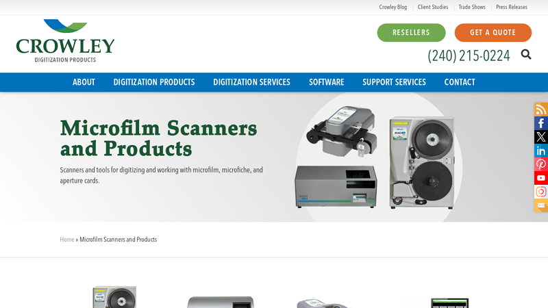 Microfilm Scanners and Products