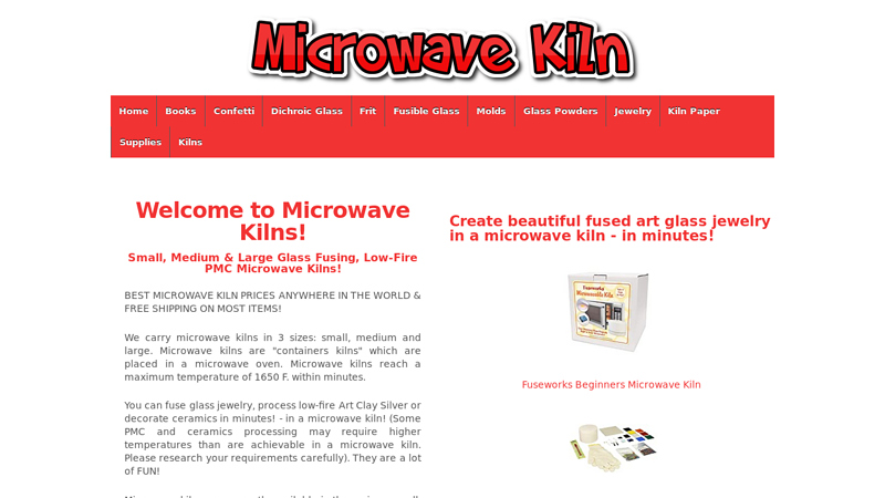 MICROWAVE KILN 3 BRANDS 3 SIZES FUSEWORKS MAGICFUSE ...