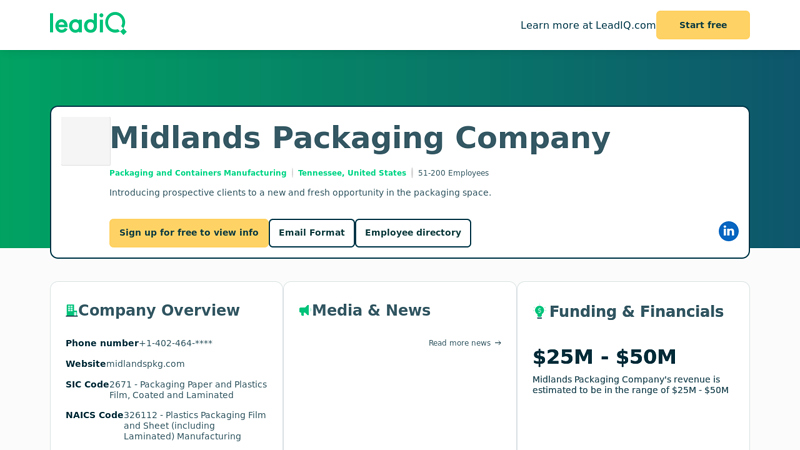 Midlands Packaging Company