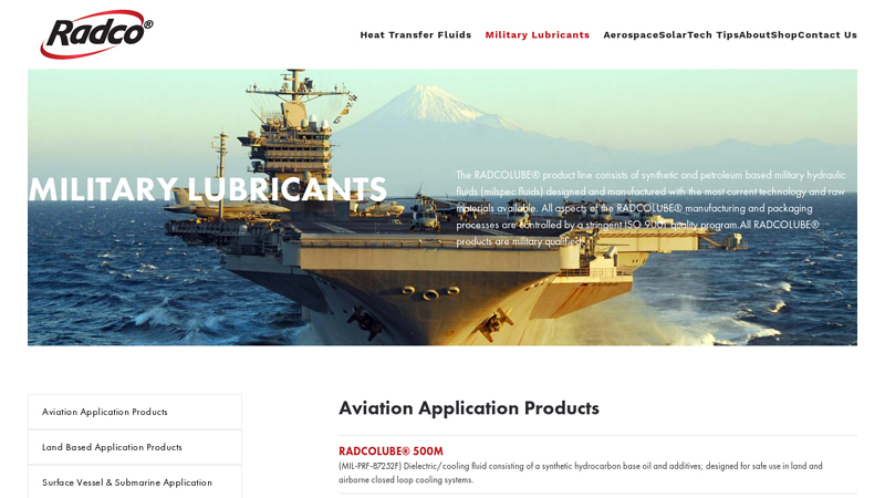 Military Lubricants