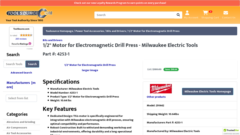 Milwaukee Electric Tools [4253