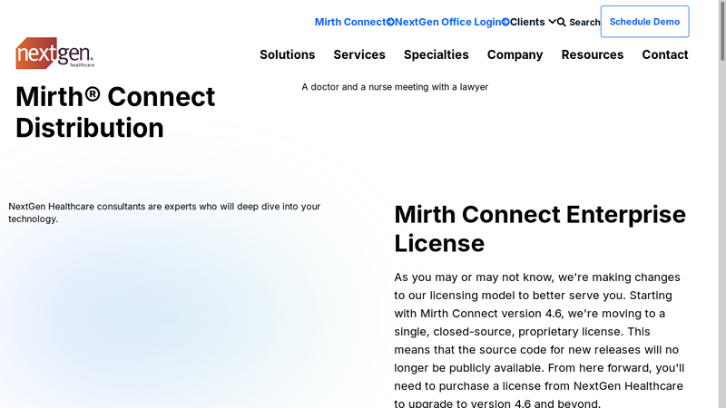 Mirth® Connect Distribution