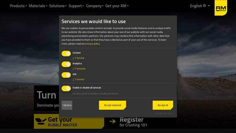 Mobile Crushers & Screens