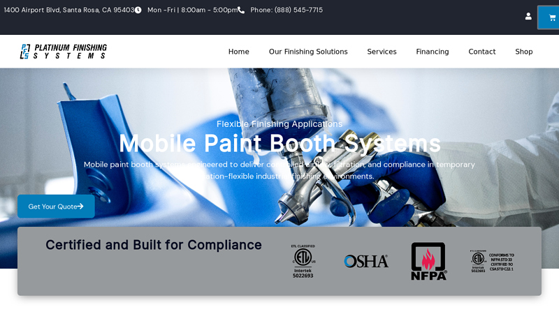 Mobile Paint Booths Portable and Efficient Spray Solutions