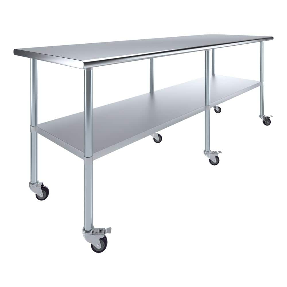 Mobile Steel Tables