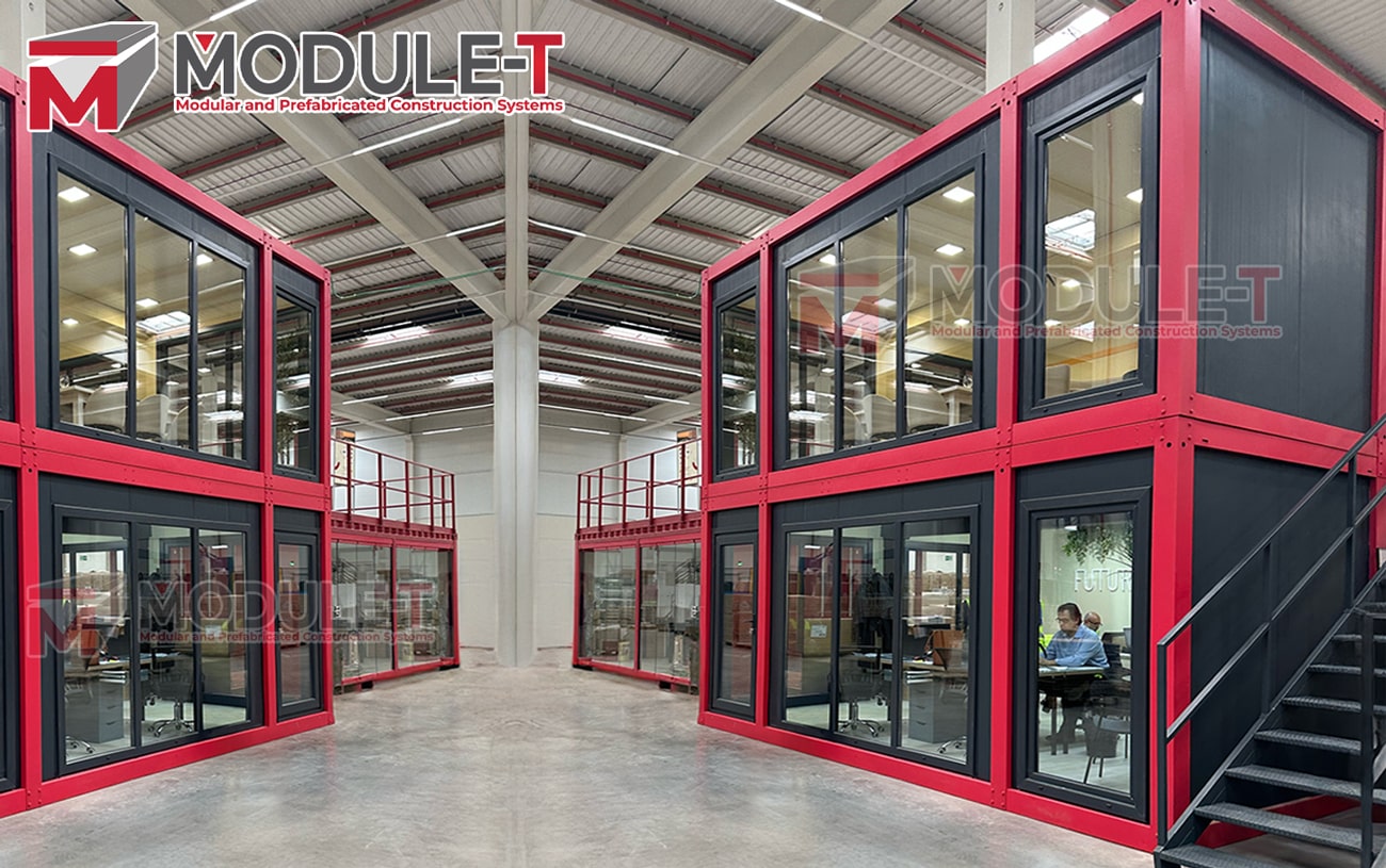 Modular Office Buildings for Flexible Workspaces
