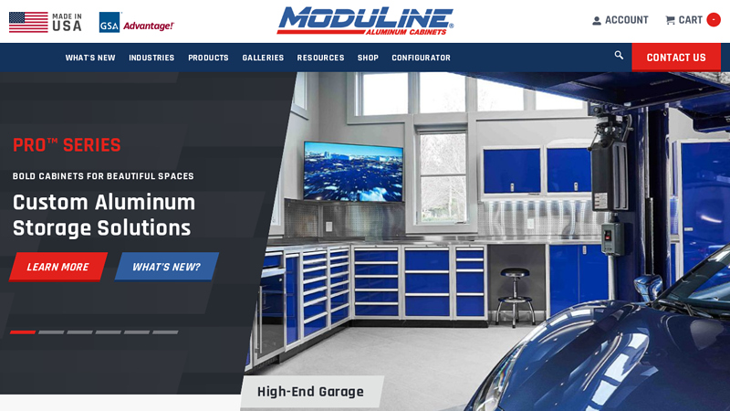 Moduline® Aluminum Cabinets