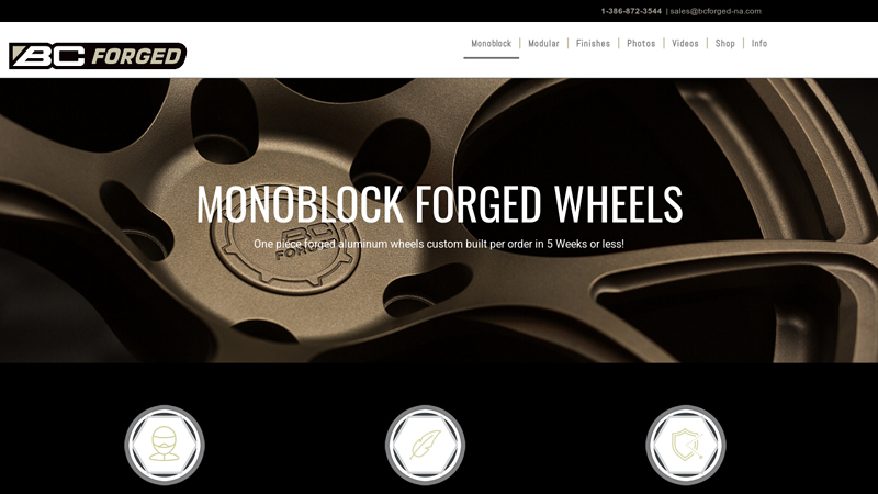 Monoblock Wheels